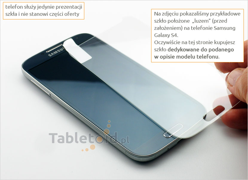 Szkło hartowane dedykowane na telefon Samsung GALAXY Note Edge